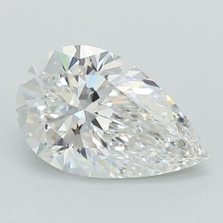 Diament laboratoryjny szlif gruszkowy, 1.55ct, VVS1, E, IGI LG626435270