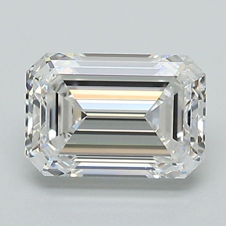 Diament laboratoryjny szlif szmaragdowy, 1.36ct, VVS2, D, IGI LG628483046