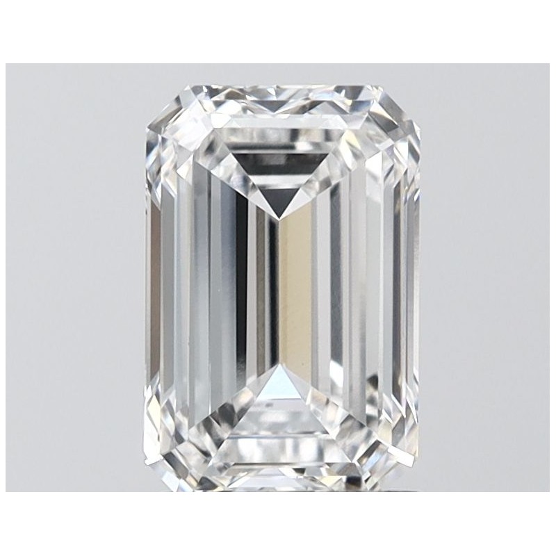 Diament laboratoryjny szlif szmaragdowy, 2ct, VVS1, E, IGI LG708570771