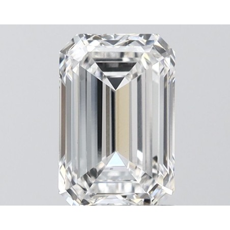 Diament laboratoryjny szlif szmaragdowy, 2ct, VVS1, E, IGI LG708570771