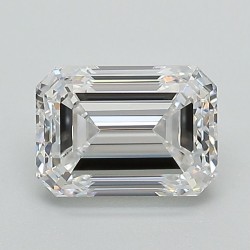 Diament laboratoryjny szlif szmaragdowy, 1.5ct, VVS1, D, IGI LG631469969