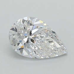 Diament laboratoryjny szlif gruszkowy, 1.04ct, VVS2, D, IGI LG678567876