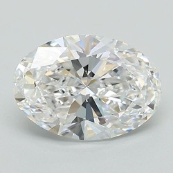 Diament laboratoryjny szlif owalny, 1.38ct, VVS2, D, IGI LG674502198