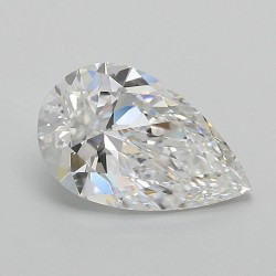 Diament laboratoryjny szlif gruszkowy, 1.56ct, VVS1, D, IGI LG677548194