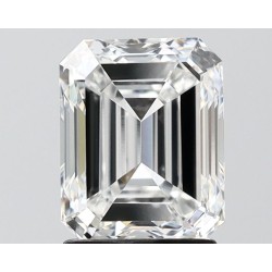 Diament laboratoryjny szlif szmaragdowy, 2ct, VVS1, E, IGI LG719506861