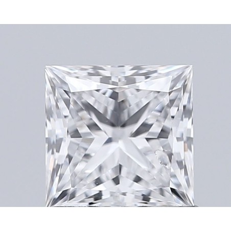 Diament laboratoryjny szlif princess, 1.1ct, VVS2, D, IGI LG697518002
