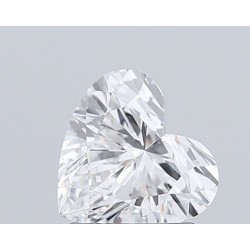 Diament laboratoryjny serce, 1.33ct, VVS2, F, IGI LG695523756