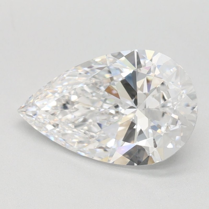 Diament laboratoryjny szlif gruszkowy, 1.5ct, VVS1, D, IGI LG747508415