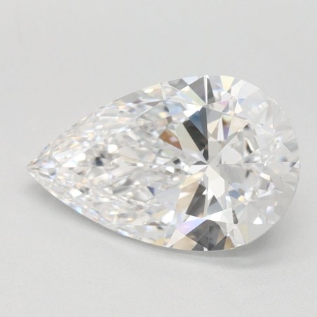 Diament laboratoryjny szlif gruszkowy, 1.5ct, VVS1, D, IGI LG747508415