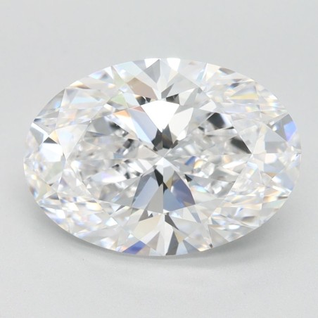 Diament laboratoryjny szlif owalny, 2.93ct, IF, D, IGI LG747508407