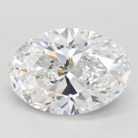 Diament laboratoryjny szlif owalny, 2.9ct, IF, D, IGI LG747508406