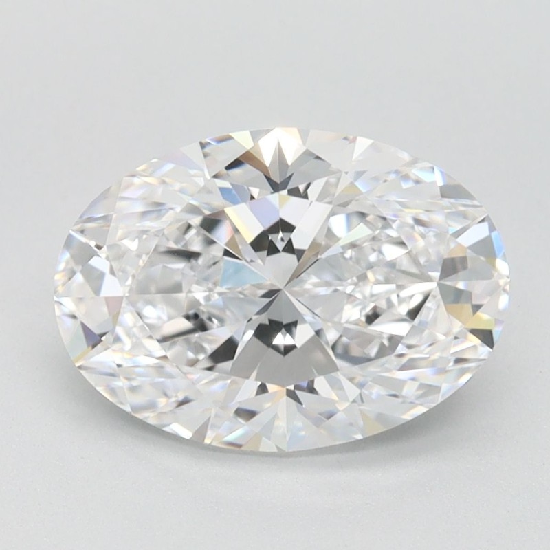Diament laboratoryjny szlif owalny, 2.14ct, IF, D, IGI LG747508389