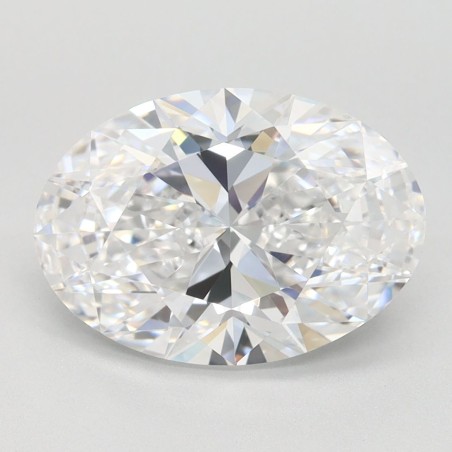 Diament laboratoryjny szlif owalny, 2.73ct, VVS1, D, IGI LG747508404