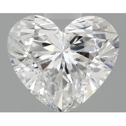 Diament laboratoryjny serce, 1.07ct, VVS2, D, IGI LG697504084