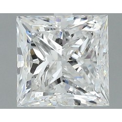 Diament szlif princess, 2ct, SI2, F, GIA 7526050062