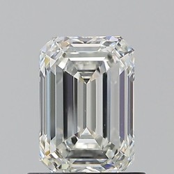 Diament szlif szmaragdowy, 1.01ct, VS2, H, GIA 7531590711