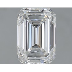 Diament szlif szmaragdowy, 1.51ct, VS2, G, GIA 5533303156