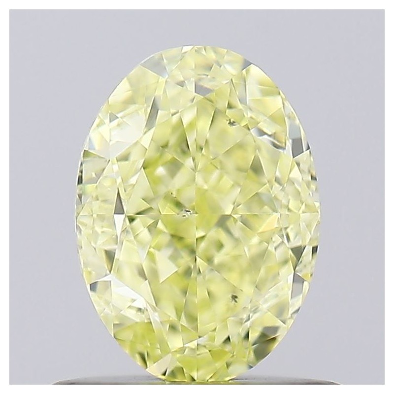 Diament o barwie fantazyjnej szlif owalny, 0.84ct, SI1, Fancy Yellow, GIA 6452296351 Diament o barwie fantazyjnej szlif owalny, 0.84ct, SI1, Fancy Yellow, GIA 6452296351