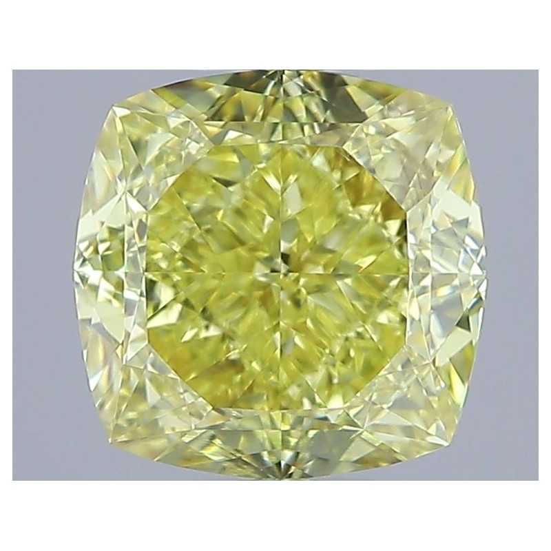 Diament o barwie fantazyjnej szlif poduszkowy brylantowy, 2ct, SI1, Fancy Intense Yellow, GIA 6512623377 Diament o barwie fantazyjnej szlif poduszkowy brylantowy, 2ct, SI1, Fancy Intense Yellow, GIA 6512623377