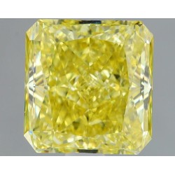 Diament o barwie fantazyjnej radiant, 1.3ct, VS2, Fancy Intense Yellow, GIA 6481261406