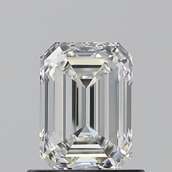 Diament szlif szmaragdowy, 0.9ct, VS1, F, GIA 5536662292