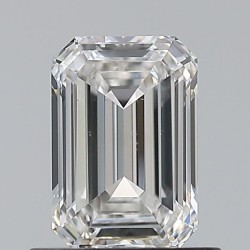 Diament szlif szmaragdowy, 0.8ct, VS2, G, GIA 5533945754