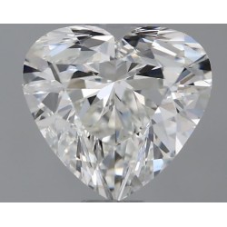 Diament serce, 0.8ct, VVS2, I, GIA 2466270739