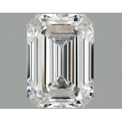 Diament laboratoryjny szlif szmaragdowy, 1.46ct, VVS2, E, IGI LG678553364