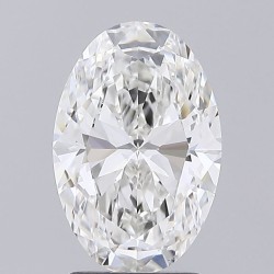 Diament laboratoryjny szlif owalny, 2.5ct, VVS2, F, IGI LG750561749