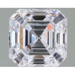 Diament laboratoryjny asscher, 2.32ct, VVS2, E, IGI LG729573694