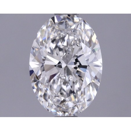 Diament laboratoryjny szlif owalny, 1.37ct, VVS2, F, IGI LG604321865