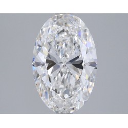 Diament laboratoryjny szlif owalny, 2.51ct, VVS2, F, IGI LG746501348