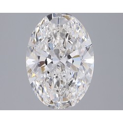 Diament laboratoryjny szlif owalny, 2.7ct, VVS2, F, IGI LG731517881