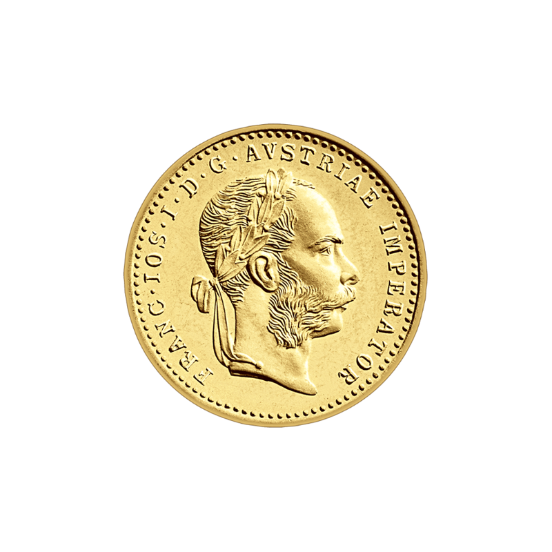 Złota moneta 1 Dukat Franciszek Józef nowe bicie Złota moneta 1 Dukat Franciszek Józef nowe bicie