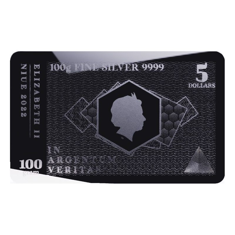 Sztabko-moneta 100 g Niue 5 dolarów Sztabko-moneta 100 g Niue 5 dolarów