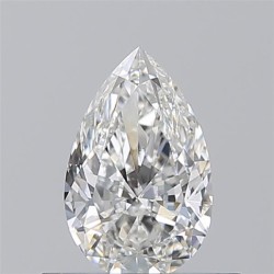Diament szlif gruszkowy, 0.5ct, SI1, F, GIA 6535949698