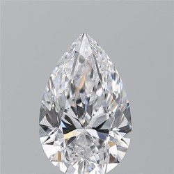 Diament szlif gruszkowy, 0.71ct, VVS2, D, GIA 6531875113