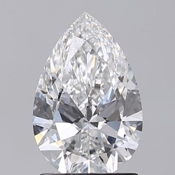 Diament laboratoryjny szlif gruszkowy, 1.5ct, VVS2, E, IGI LG755517543