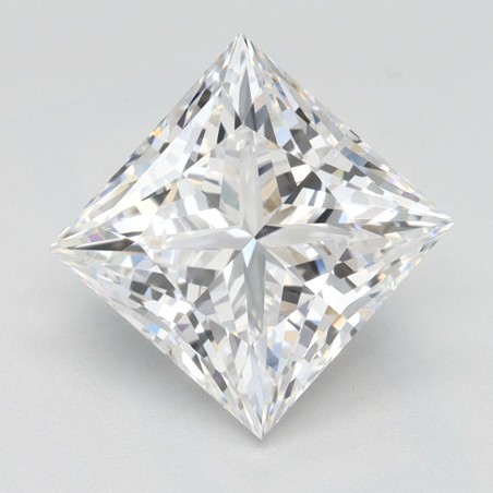 Diament laboratoryjny szlif princess, 2.51ct, VVS1, D, IGI LG696545965