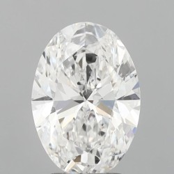 Diament laboratoryjny szlif owalny, 3ct, VVS1, E, IGI LG752561555
