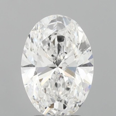 Diament laboratoryjny szlif owalny, 3ct, VVS1, E, IGI LG752561555
