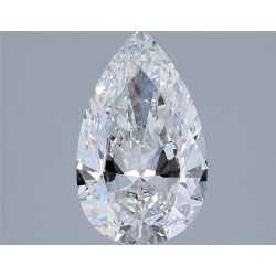 Diament laboratoryjny szlif gruszkowy, 1.26ct, VVS2, E, IGI LG747573345