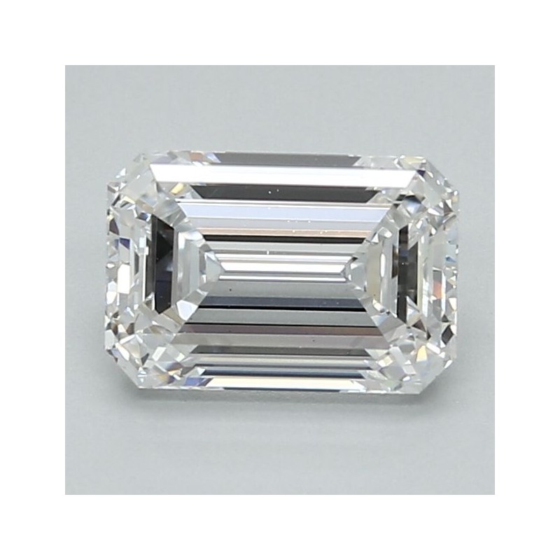 Diament laboratoryjny szlif szmaragdowy, 1.73ct, VVS2, E, IGI LG713594383