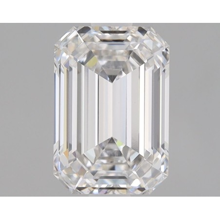 Diament laboratoryjny szlif szmaragdowy, 1.58ct, VVS2, F, IGI LG608367632