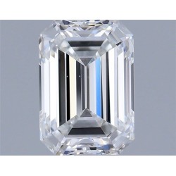 Diament szlif szmaragdowy, 0.71ct, VS1, F, GIA 6545019852