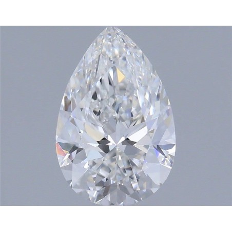 Diament szlif gruszkowy, 0.66ct, VVS2, E, GIA 7548018740