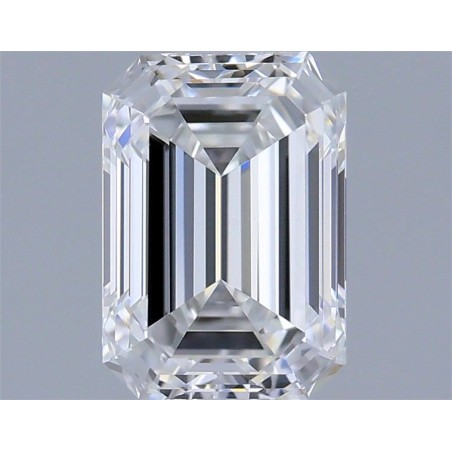 Diament szlif szmaragdowy, 0.55ct, VS1, F, GIA 7543018171