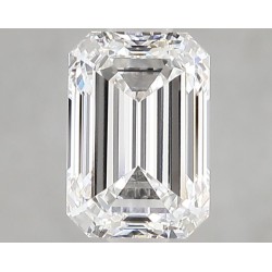 Diament laboratoryjny szlif szmaragdowy, 2.07ct, VVS2, E, IGI LG662484627