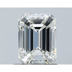 Diament szlif szmaragdowy, 1ct, VS2, H, GIA 2235775699