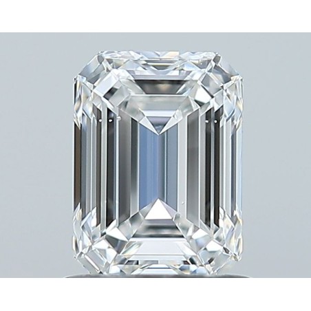 Diament szlif szmaragdowy, 1.01ct, SI1, F, GIA 5231802705
